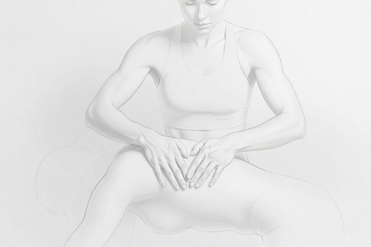 Intymne rozciąganie z trenerką po zamknięciu siłowni: napięcie mięśni i pożądanie