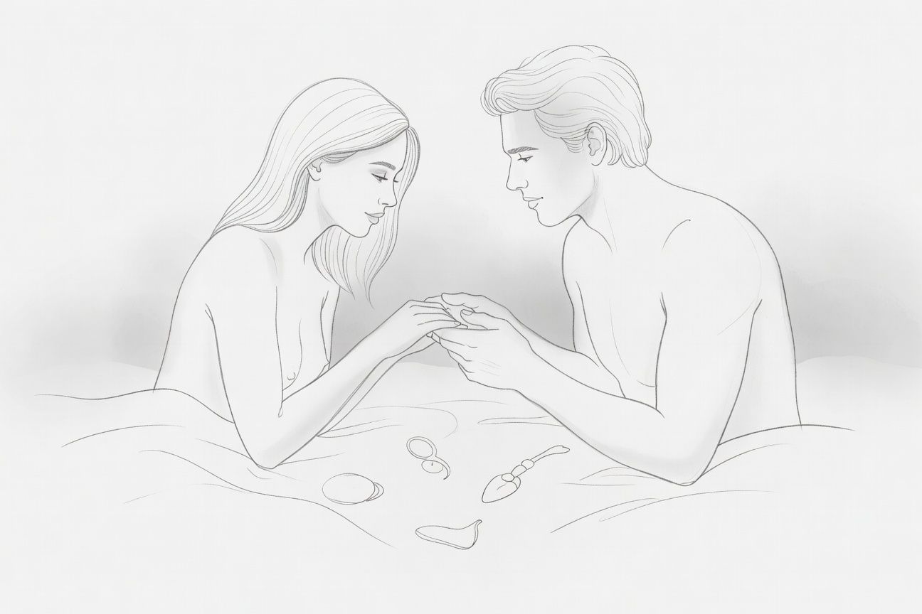 Pierwsza Wspólna Noc: Odkrywanie Nowych Granic Zmysłowej Przyjemności z Ukochanym