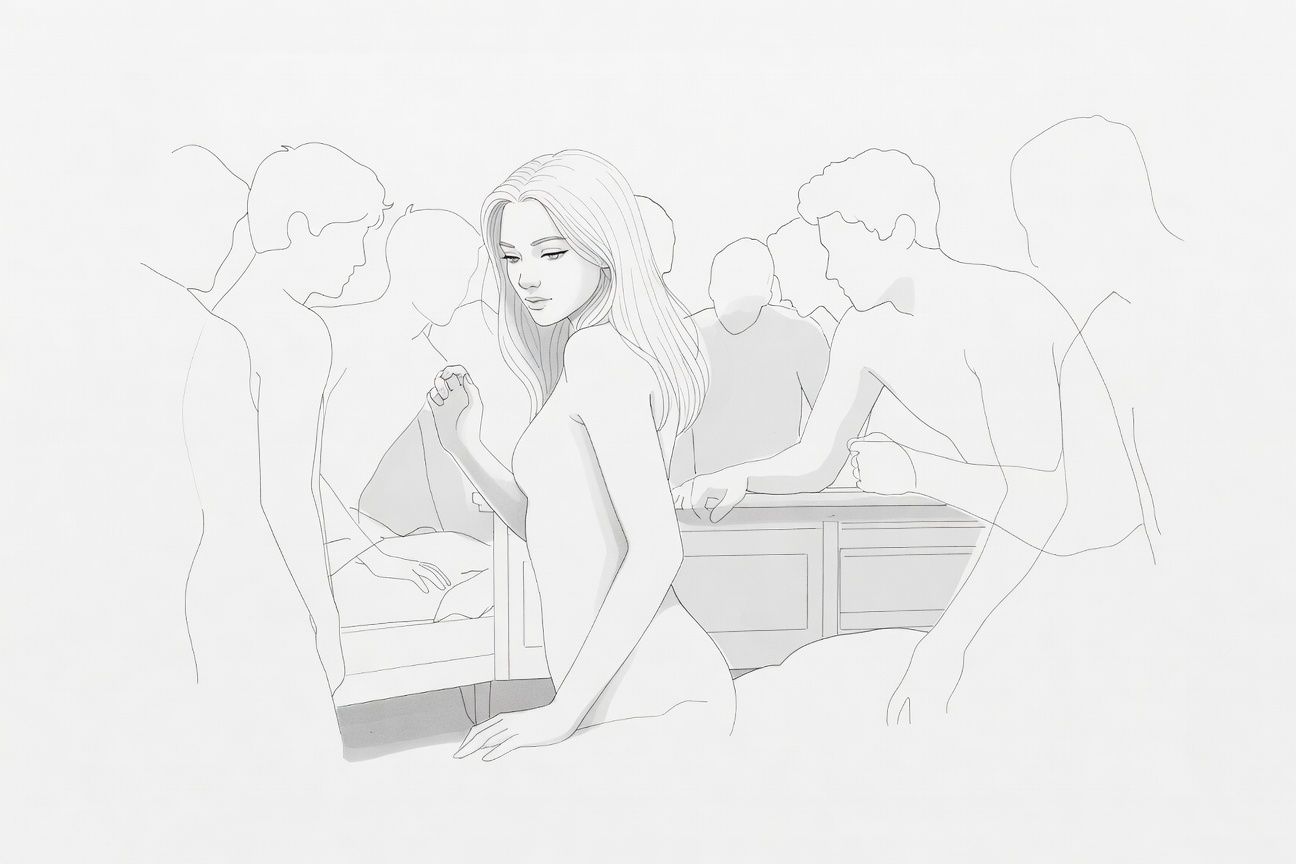 Gangbang na imprezie bractwa: studentka oddaje się grupie napalonych chłopaków