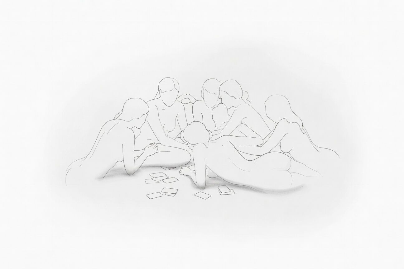 Rozbierany poker z przyjaciółmi: od kart do grupowej orgii namiętności