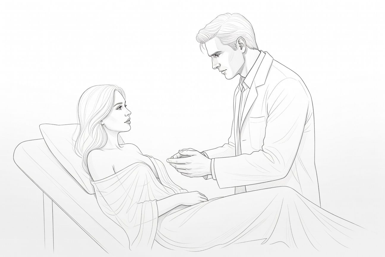 Badanie kontrolne, które przerodziło się w namiętny romans z charyzmatycznym lekarzem