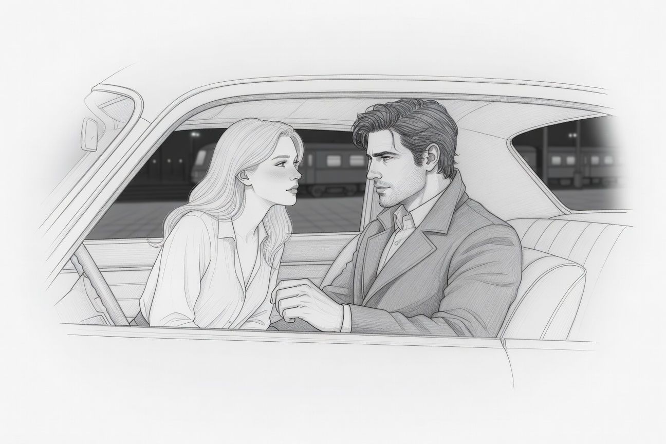 Spóźniłam się na pociąg i wpadłam w sidła namiętnego nieznajomego na dworcu